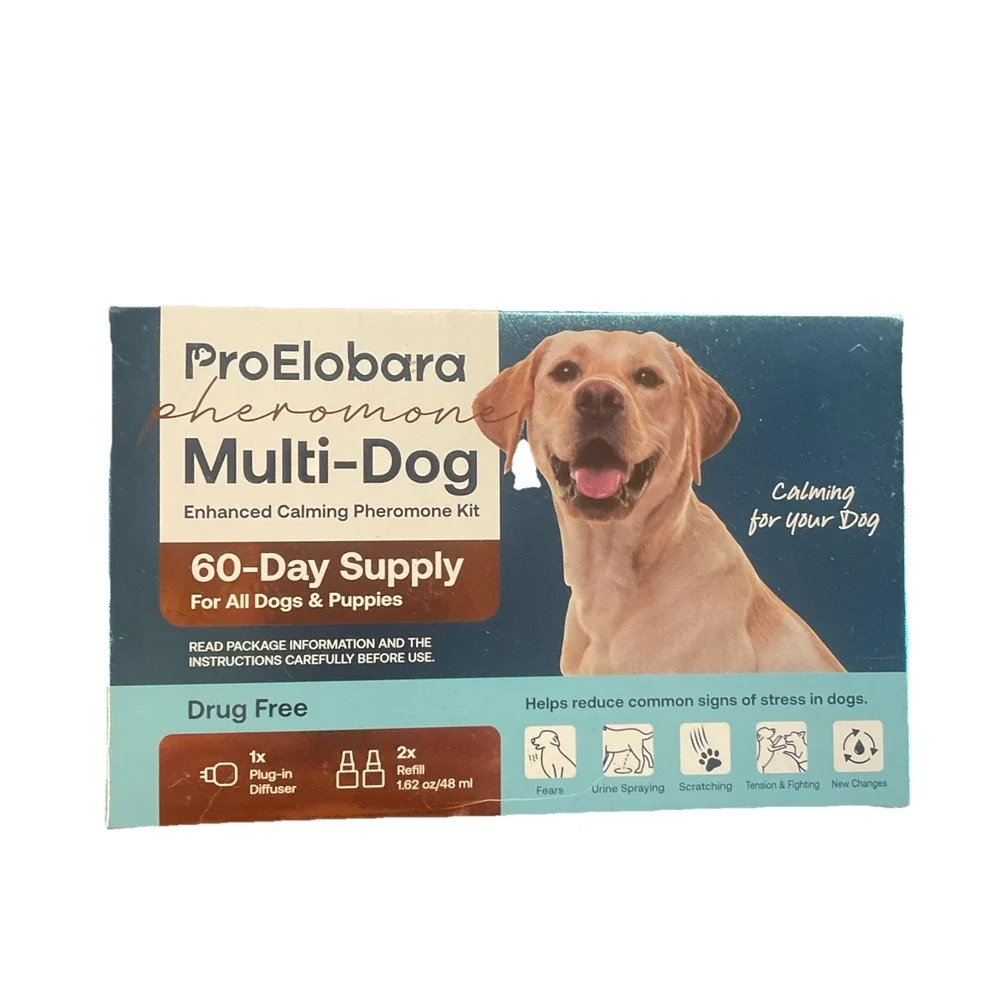 Multi-Dog Calming Pheromone Diffuser Kit 60 Day Supply Scent